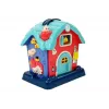 LEAN TOYS Music Barn eläimet maatilan äänet musiikki vaaleanpunainen
