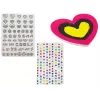 LEAN TOYS kynsilakkasarja glitterannostelijalla ja värillisillä tarroilla