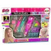 LEAN TOYS Kynsien koristelusarja kynsitapit glitterlevittimet timantit