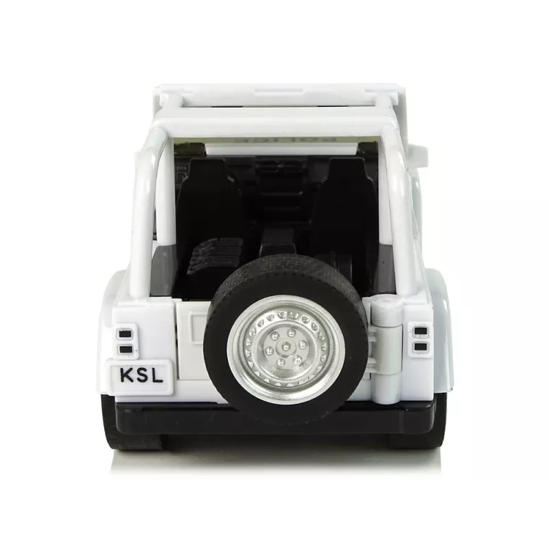 LEAN TOYS off-road-poliisiauto valkoinen