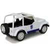 LEAN TOYS off-road-poliisiauto valkoinen