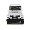 LEAN TOYS off-road-poliisiauto valkoinen