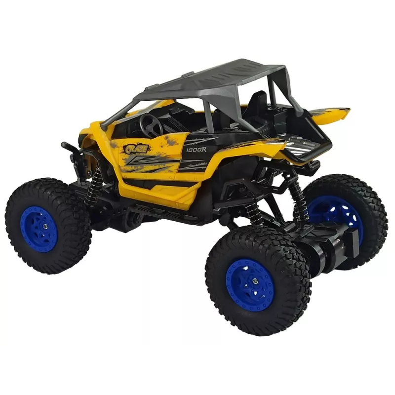 LEAN TOYS off-road-kauko-ohjattava 2,4 GHz 1:16 keltainen