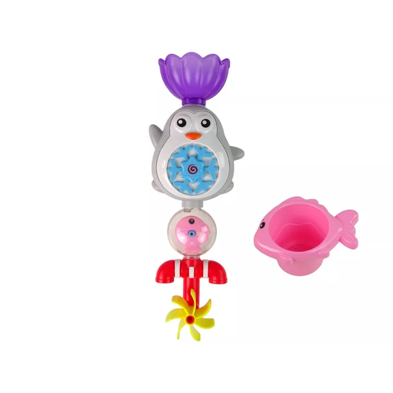 LEAN TOYS pingviini kylpylelu lapsille