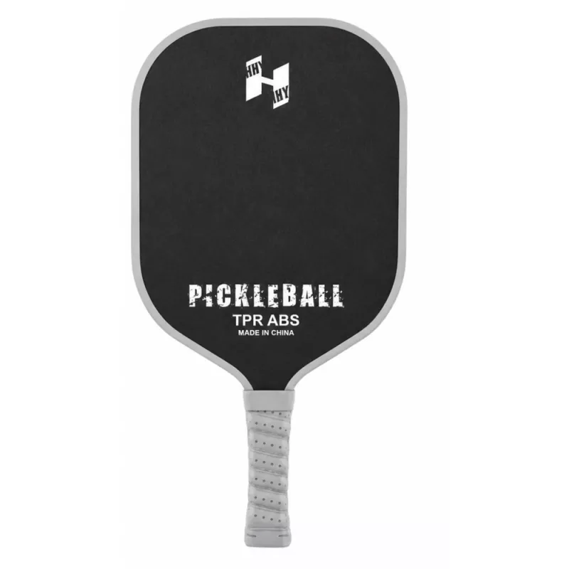 LEAN TOYS Pickleball tennis sulkapallo mailasarja 2 pallolla musta ja harmaa