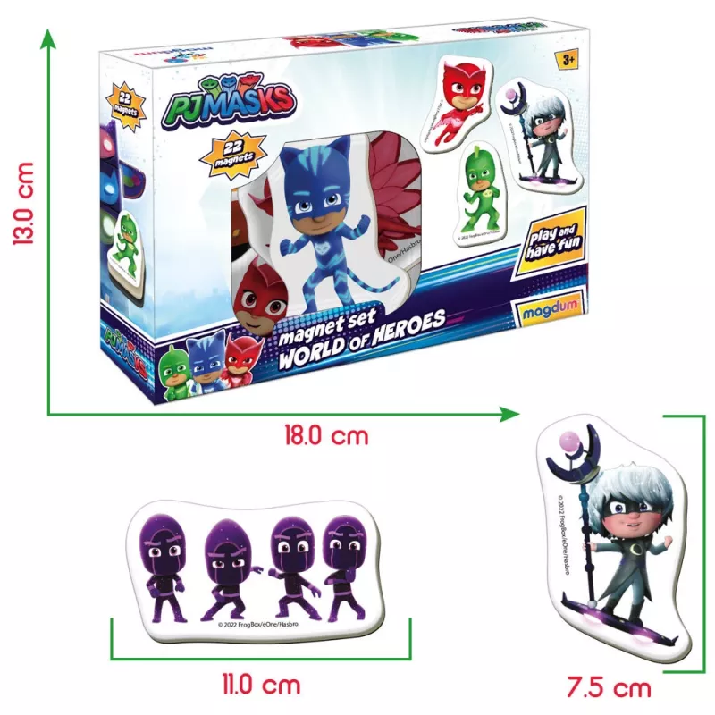 LEAN TOYS PJ Masks magneettisarja ME 5031-31