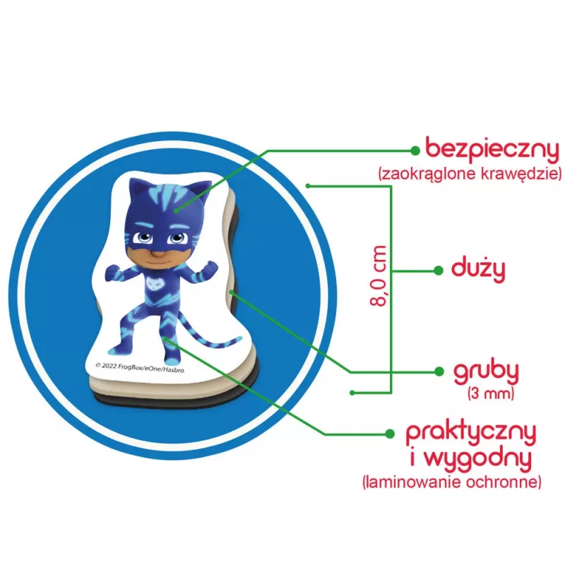 LEAN TOYS PJ Masks magneettisarja ME 5031-31