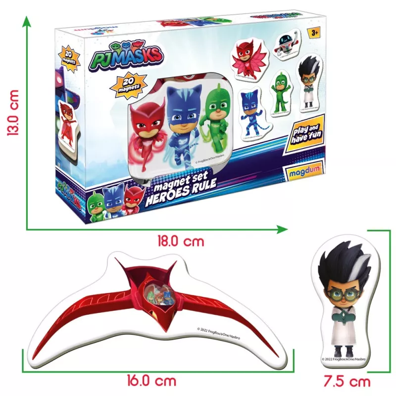 LEAN TOYS PJ Masks magneettisarja Pjmasks ME 5031-32