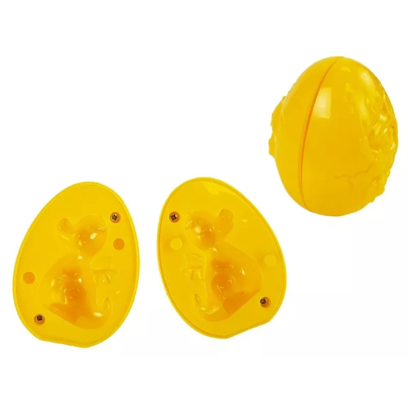 LEAN TOYS muovailutaikina dinosaurukset munat muotti 12 kpl 4 väriä