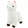 LEAN TOYS pehmoalpakka pehmeä valkoinen turkki 28 cm