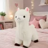 LEAN TOYS pehmoalpakka pehmeä valkoinen turkki 28 cm