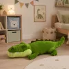 LEAN TOYS pehmokrokotiili maskotti kusieläin realistinen vihreä 70cm