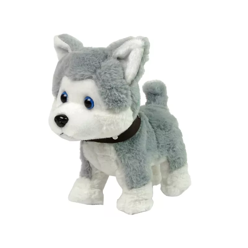 LEAN TOYS pehmo koira interaktiivinen opetuksellinen hihna laulut kävelyt