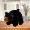 LEAN TOYS pehmomaskotti pehmolelu musta karhu 28 cm