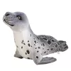 LEAN TOYS pehmeä maskotti pehmolelu hylje harmaa 37cm