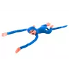 LEAN TOYS pehmeä koira maskotti äänellä, sininen 80 cm