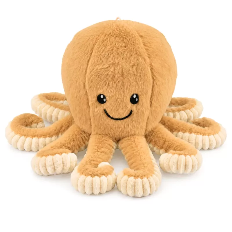 LEAN TOYS pehmeä tursas joustavilla lonkeroilla, beige 50 cm – pehmeä pehmolelu