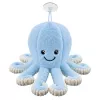 LEAN TOYS pehmoinen mustekala imukupilla, sininen, 16 cm