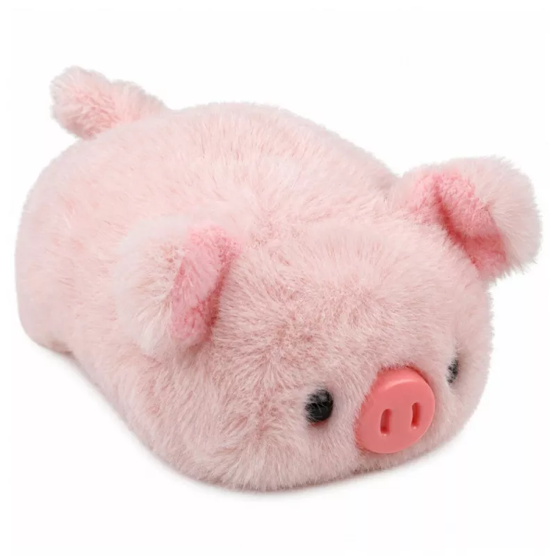 LEAN TOYS pehmoinen possumaskotti pehmeä pehmolelu pinkki 16 cm