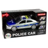 LEAN TOYS poliisiauto 1:14 kitkaveto äänet valo hopea