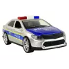 LEAN TOYS poliisiauto 1:14 kitkaveto äänet valo hopea