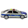 LEAN TOYS poliisiauto 1:14 kitkaveto äänet valo hopea