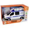 LEAN TOYS poliisiauto kitkavedolla, ääni ja valo