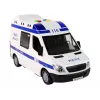 LEAN TOYS poliisiauto kitkavedolla, ääni ja valo