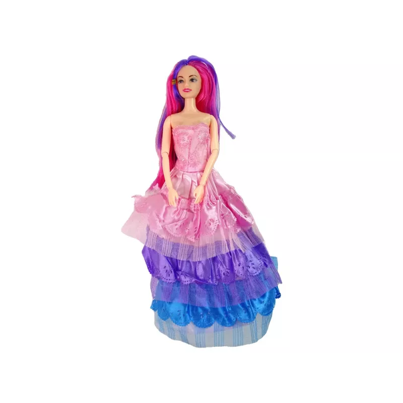 LEAN TOYS prinsessanukke valkoisella ponilla hahmot tarvikkeet