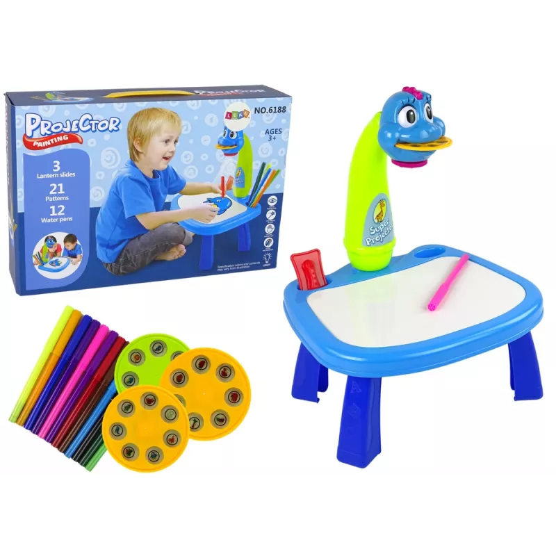 LEAN TOYS projektori piirtämisen oppimiseen dinosaurusprojektoripöytä