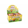 LEAN TOYS PU jalkapallo jojo-kumilla pomppimiseen, 6 cm, oranssi