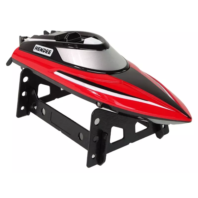 LEAN TOYS R/C kauko-ohjattava moottorivene 2,4G punainen 20-25 km/h