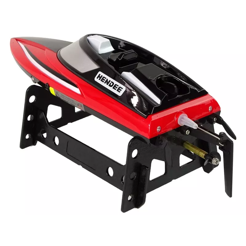 LEAN TOYS R/C kauko-ohjattava moottorivene 2,4G punainen 20-25 km/h