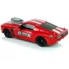 LEAN TOYS R/C-urheiluauto 1:16 punainen valkoiset raidat ohjain