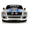 LEAN TOYS R/C-urheiluauto 1:16 hopea siniset raidat ohjain