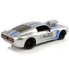 LEAN TOYS R/C-urheiluauto 1:16 hopea siniset raidat ohjain