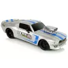 LEAN TOYS R/C-urheiluauto 1:16 hopea siniset raidat ohjain