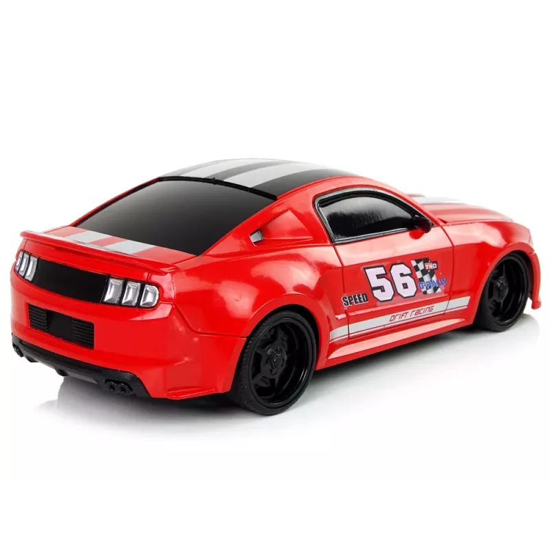 LEAN TOYS R/C-urheiluauto 1:24 Racing punainen sävytetyt ikkunat