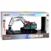 LEAN TOYS RC-ryömijäkaivinkone liikkuvalla varrella ja valaistuksella 1:14