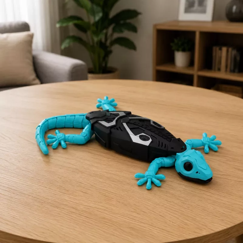 LEAN TOYS RC gekko lisko seinäkiipeily 360° sininen