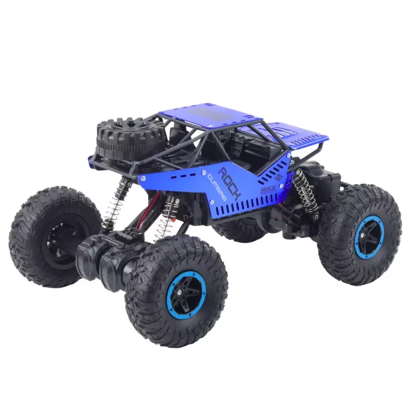 LEAN TOYS RC-maastoauto kauko-ohjattava sininen 2.4G 1:18