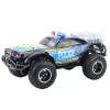 LEAN TOYS RC Off-Road poliisiauto 1:8 musta