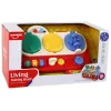 LEAN TOYS punainen sensorinen oppimistaulu lapsille - 12 aktiviteettia puinen puuhataulu