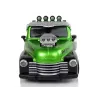 LEAN TOYS Kaukosäädettävä 1:18 vihreä lava-auto