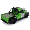 LEAN TOYS Kaukosäädettävä 1:18 vihreä lava-auto