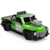 LEAN TOYS Kaukosäädettävä 1:18 vihreä lava-auto