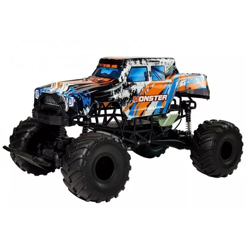LEAN TOYS kauko-ohjattava 2.4G 4x4 oranssi 57 cm