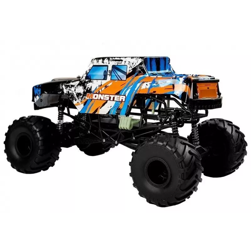 LEAN TOYS kauko-ohjattava 2.4G 4x4 oranssi 57 cm