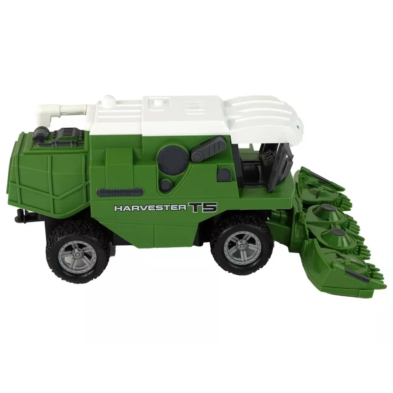 LEAN TOYS kauko-ohjattava leikkuupuimuri R/C valot vihreä