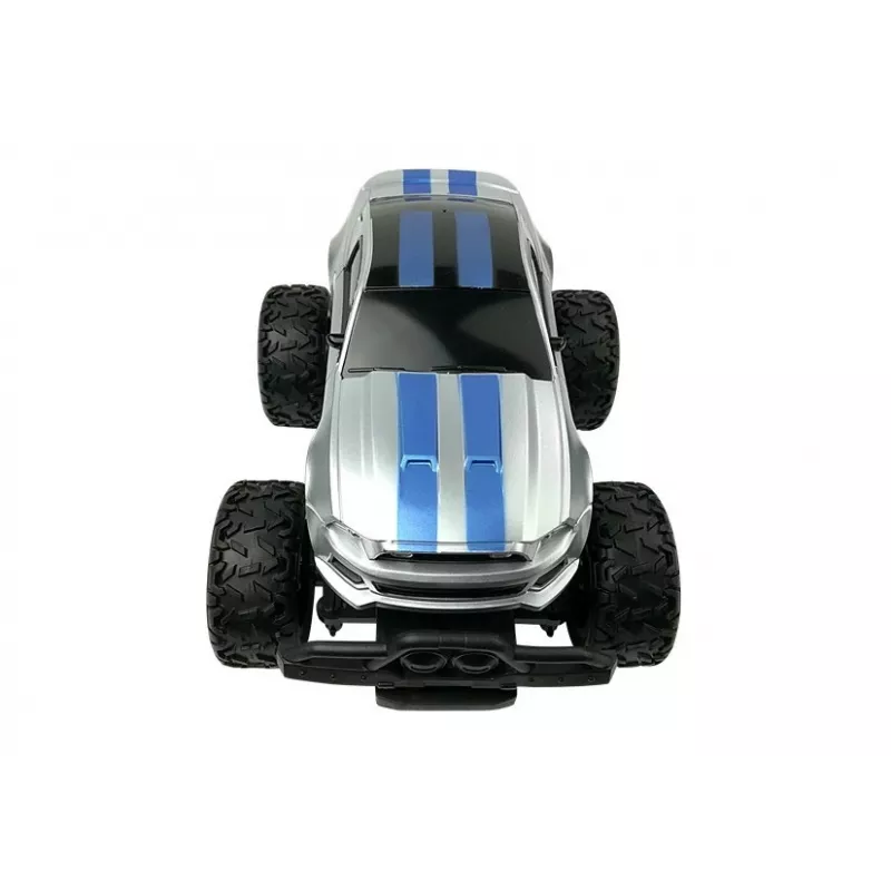 LEAN TOYS Kauko-ohjattava auto Off-Road R/C hopea High Wheels